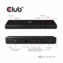 Club 3D CSV-1562, Station d'accueil, USB 3.2 Gen 1 3.1 Gen 1 Type-C, 3,5 mm, USB Type-A, USB Type-C, Noir, Énergie