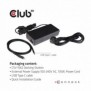 Club 3D CSV-1562, Station d'accueil, USB 3.2 Gen 1 3.1 Gen 1 Type-C, 3,5 mm, USB Type-A, USB Type-C, Noir, Énergie