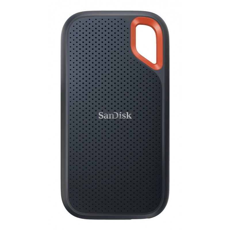 SanDisk Extreme Portable, 1 To, USB Type-C, 3.2 Gen 2 3.1 Gen 2, 1050 Mos, Protection par mot de passe, Noir