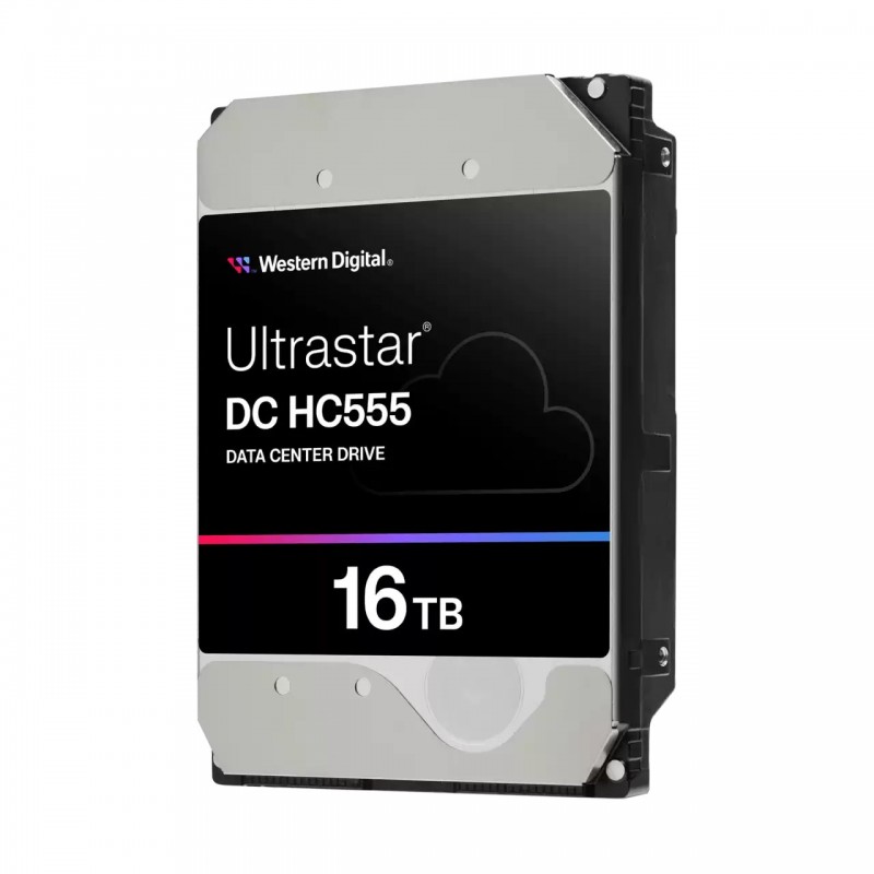 WD Ultrastar DC HC555, 16 To, 7200 trmin, 512 Mo, 3.5", SAS3