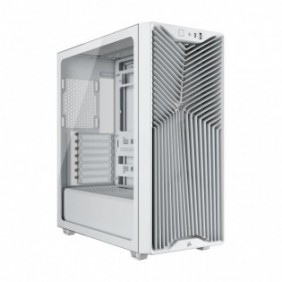 Corsair 3200D RS, Midi Tower, PC, Blanc, ATX, Mini-ATX, micro ATX, Plastique, Acier, 16,5 cm