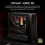 Corsair 3200D RS, Midi Tower, PC, Blanc, ATX, Mini-ATX, micro ATX, Plastique, Acier, 16,5 cm