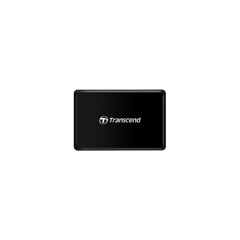 Transcend RDF8, CF, MicroSD , MicroSDHC, MicroSDXC, SD, SDHC, SDXC, Noir, CEFCCBSMIKCRCMEAC, Micro-USB, USB, 5 V