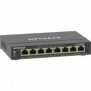 Netgear 8-Port Gigabit Ethernet PoE+ Plus Switch , Géré, L2L3, Gigabit Ethernet 101001000, Full duplex, Connexion Ethernet, supportant l'alimentation via ce port