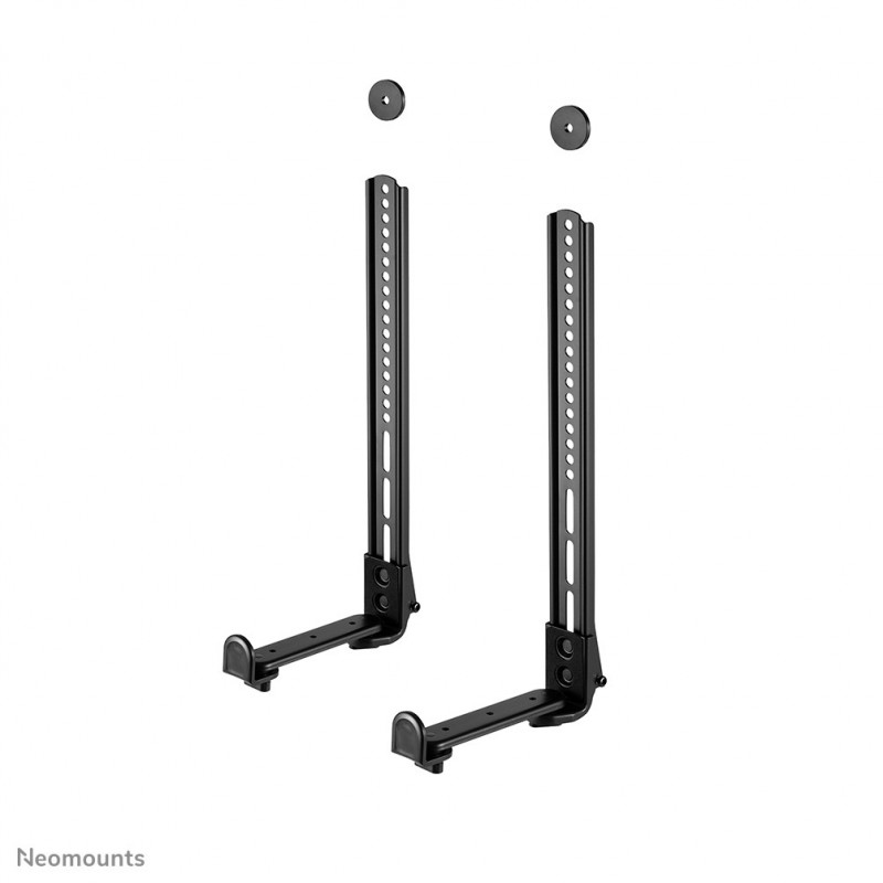 Neomounts AWL29-650BL1 Support pour vidéobarbarre de son VESA - max 15 kg - universel, Mur, 15 kg, Acier, Noir, Mur, Chine