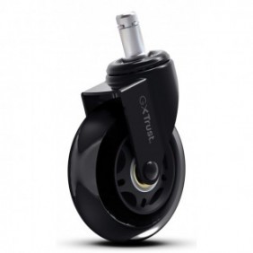 Trust 25804, Roue pivotante, Noir, Polypropylène , Polyuréthane , 225 g, 5 pièce