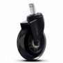 Trust 25804, Roue pivotante, Noir, Polypropylène , Polyuréthane , 225 g, 5 pièce