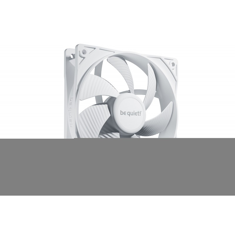 Be Quiet! Pure Wings 3 120 mm PWM | Ventilateur PC White, Ventilateur, 12 cm, 1600 trmin, 84,8 m³h, Blanc