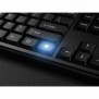 Kensington KM270 EQ KM270 EQ Kit clavier + souris sans fil rechargeable, Sans fil, RF sans fil + Bluetooth, Clavier à membrane, QWERTZ, Noir, Souris incluse