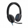 Logitech H540 USB Computer Headset Avec un son haute définition et des commandes sur l'oreillette, Avec fil, BureauCentre d'appels, 20 - 20000 Hz, 120 g, Casque, Noir