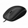 Logitech B100, Ambidextre, Optique, USB Type-A, 800 DPI, Noir