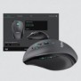 Logitech Customizable Mouse M705 - Droitier - Optique - RF sans fil - 1000 DPI - Charbon de bois