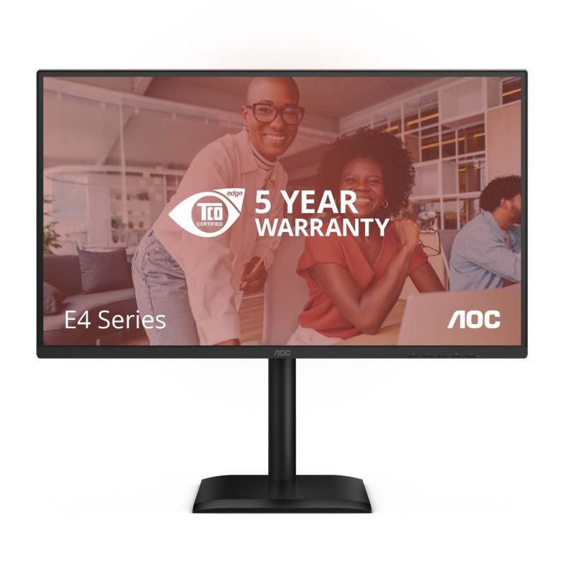 AOC 27E4U, 68,6 cm 27", 1920 x 1080 pixels, Full HD, LED, 4 ms, Noir