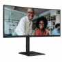 AOC E4 CU34E4CV, 86,4 cm 34", 3440 x 1440 pixels, UltraWide Quad HD, LCD, 4 ms, Noir