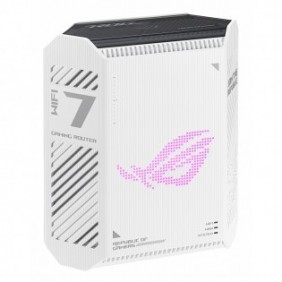 ASUS GS-BE7200, Wi-Fi 7 802.11be, Bi-bande 2,4 GHz 5 GHz, EthernetLAN, Blanc, Noir, Routeur