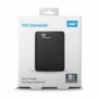 WD Elements Portable, 2 To, 2.5", 3.2 Gen 2 3.1 Gen 2, 5400 trmin, Noir