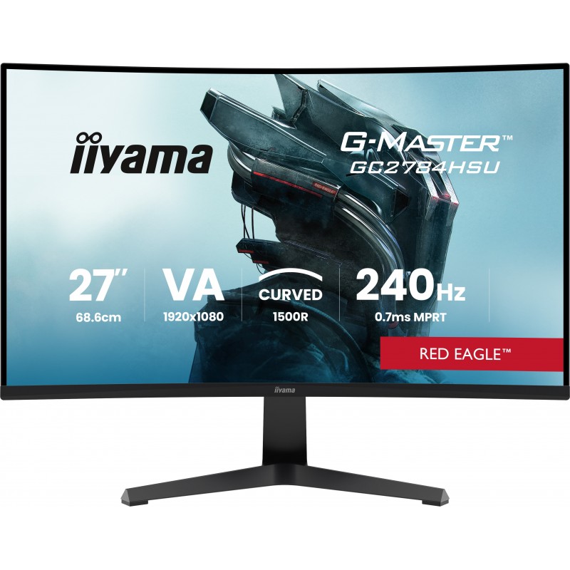 Iiyama G-Master GC2784HSU-B1 27" Curved Gaming-Monitor - Flat Screen - 68,6 cm