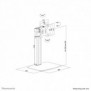Neomounts FPMA-D865BLACK Support d'écran à poser 10-32" - ressort à gaz, Autonome, 7 kg, 25,4 cm 10", 81,3 cm 32", 100 x 100 mm, Noir