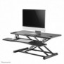 Neomounts NS-WS300BLACK Poste de travail assis-debout - ressort à gaz, Noir, 15 kg, Bureau, 15 kg, Bois, 110 - 505 mm