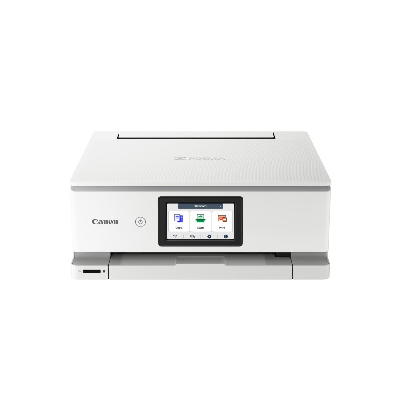 Canon PIXMA TS8751, Jet d'encre, Impression couleur, 4800 x 1200 DPI, Copie couleur, A4, Blanc