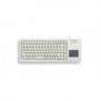 Cherry XS Touchpad, Taille réelle 100 %, Avec fil, USB, QWERTY, Gris