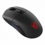 MSI VERSA 300 ELITE WIRELESS, Droitier, Optique, RF Wireless + Bluetooth + USB Type-C, 26000 DPI, 1 ms, Noir