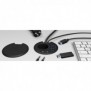 ICY BOX IB-HUB1430, Noir, Plastique, Type F CEE 74, 80 mm, 800 mm, 550 mm