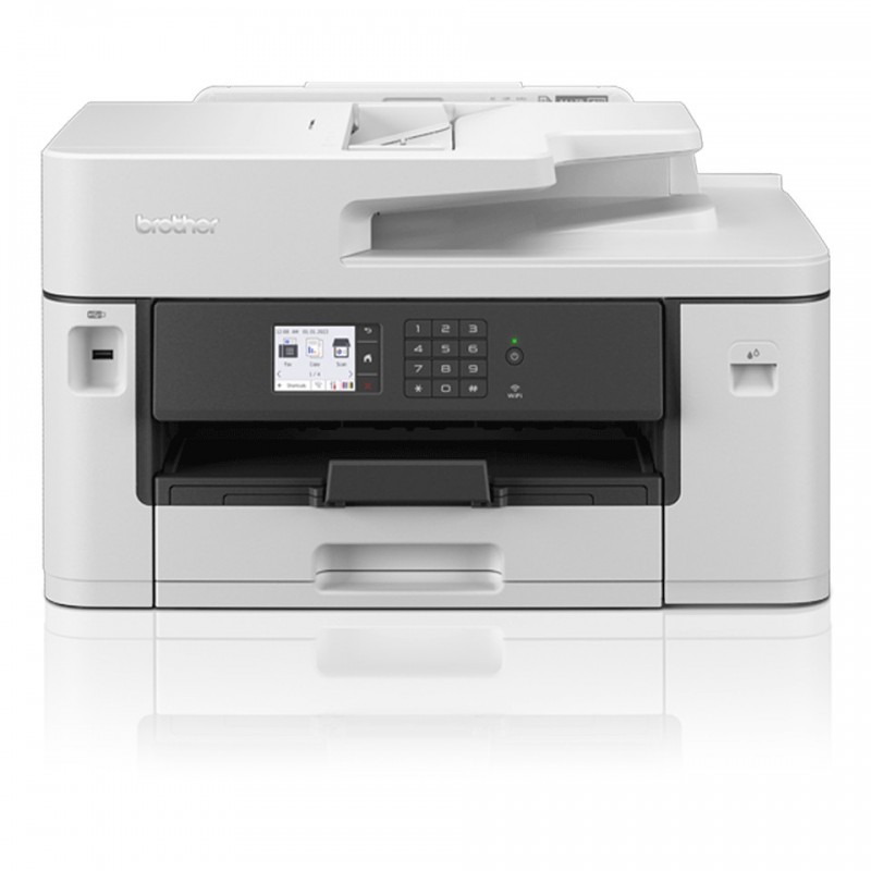 Brother MFC-J5345DW, Jet d'encre, Impression couleur, 4800 x 1200 DPI, A3, Impression directe, Noir, Blanc