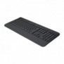 Logitech 920-010945, Taille réelle 100 %, Sans fil, Bluetooth, Clavier à membrane, QWERTY, Graphite