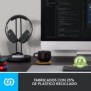 Logitech Zone Vibe 100, Sans fil, AppelsMusique, 185 g, Casque, Graphite