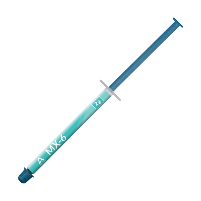 Arctic MX-6, Pâte thermoconductible, Gris, 2 g, 1 pièce, 23 mm, 152 mm