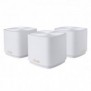 ASUS ZenWiFi XD4 Plus AX1800 3 Pack White, Blanc, Interne, Routeur maillé, Énergie, 445,93 m², Bi-bande 2,4 GHz 5 GHz