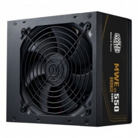 Cooler Master MWE Bronze 550 V3 230V, 550 W, 200 - 240 V, 5060 Hz, 5 A, Actif, 110 W