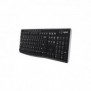 Logitech K270, Taille réelle 100 %, Sans fil, RF sans fil, QWERTY, Noir