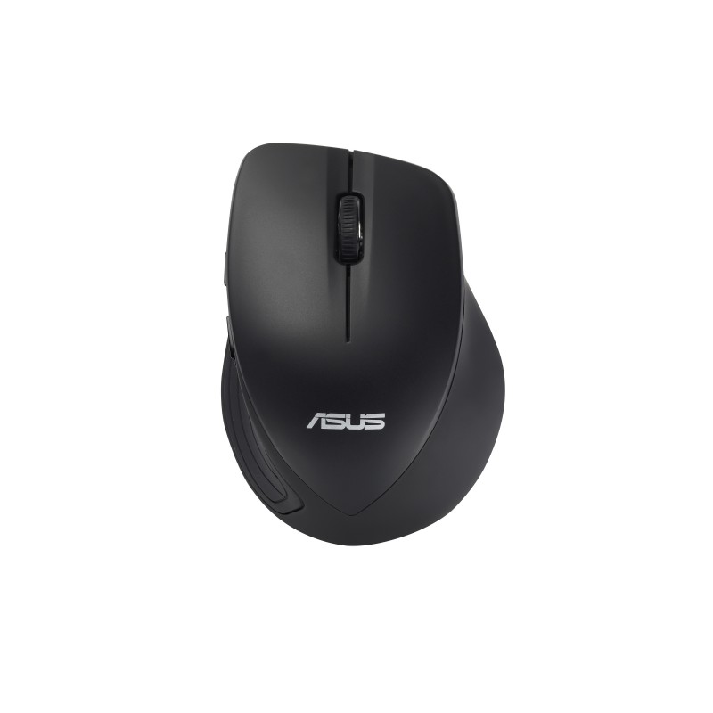 ASUS WT465, Droitier, Optique, RF sans fil, 1600 DPI, Noir