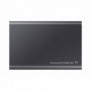 Samsung Portable SSD T7, 1 To, USB Type-C, 3.2 Gen 2 3.1 Gen 2, 1050 Mos, Protection par mot de passe, Gris
