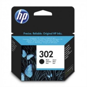 HP 302 Cartouche d’encre noire authentique - Rendement standard - Noir - Encre à pigments - 3,5 ml - 1 pièce - 170 pages