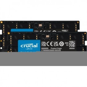 Crucial CT2K48G56C46S5, 96 Go, 2 x 48 Go, DDR5, 5600 MHz, 262-pin SO-DIMM