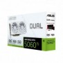 ASUS Dual -RTX5060TI-O16G-WHITE, GeForce RTX 5060 Ti, 16 Go, GDDR7, 128 bit, 7680 x 4320 pixels, PCI Express 5.0