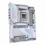 Gigabyte X870E AORUS PRO X3D ICE Carte Mère – Prend en charge les processeurs AMD Ryzen 9000, VRM numérique 18+2+2 phases, jusqu’à 9000 Hz DDR5 , 2 x PCIe 5.0 + 2 x PCIe 4.0, Wi-Fi 7, LAN 5 GbE, USB 4, AMD, Emplacement AM5, AMD Ryzen 7000 Series