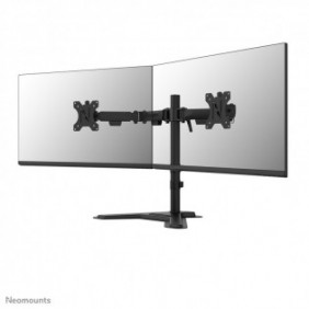 Neomounts DS45-600BL2 Support de moniteur double 10-32", Autonome, 12 kg, 25,4 cm 10", 81,3 cm 32", 100 x 100 mm, Noir
