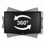 Arctic W1A, 20 kg, 33 cm 13", 109,2 cm 43", 75 x 75 mm, 100 x 100 mm, Noir