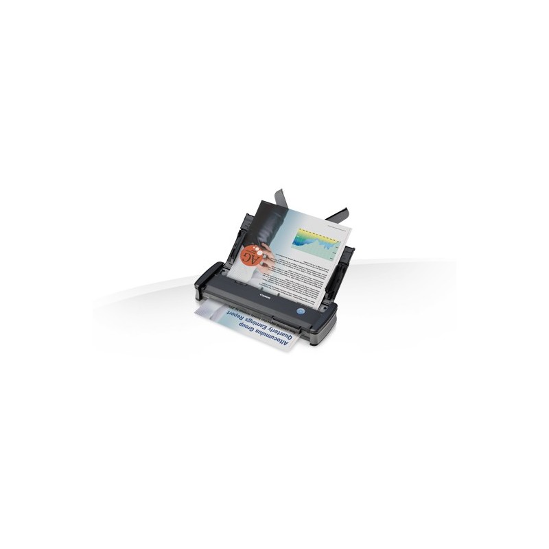 Canon imageFORMULA P-215II, 216 x 1000 mm, 600 x 600 DPI, 24 bit, Alimentation feuille à feuille de scanner, Noir, Gris, CMOS CIS