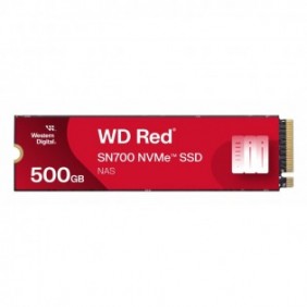 WD SanDisk Red WD SN700 NVMe, 500 Go, M.2, 3430 Mos, 8 Gbits