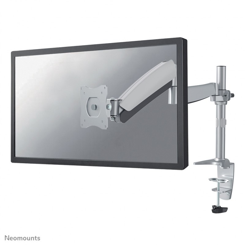Neomounts FPMA-D950 Support d'écran à fixer 13-27" - ressort à gaz, Collier de serrage passe-fil, 9 kg, 33 cm 13", 68,6 cm 27", 100 x 100 mm, Argent