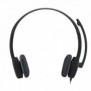 Logitech 981-000587, Avec fil, BureauCentre d'appels, 20 - 20000 Hz, 80 g, Casque, Noir