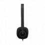 Logitech 981-000587, Avec fil, BureauCentre d'appels, 20 - 20000 Hz, 80 g, Casque, Noir