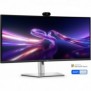 Dell Pro P P3426WEV, 86,6 cm 34.1", 3440 x 1440 pixels, Wide Quad HD, LCD, 8 ms, Noir, Argent
