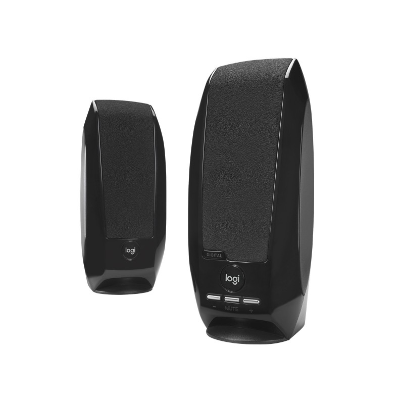 Logitech 980-000029, 2.0 canaux, Avec fil, 2,4 W, 90 - 20000 Hz, Noir
