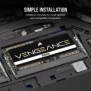 Corsair Vengeance DDR5, 48 Go, 1 x 48 Go, DDR5, 5600 MHz, 262-pin SO-DIMM, Noir
